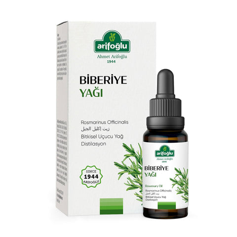 Arifoğlu %100 Saf Ve Doğal Biberiye Uçucu Yağı 10 ml - Arifoğlu Online