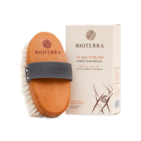 Bioterra At Kılı Fırçası Horse Hair Brush Anti-Cellulite