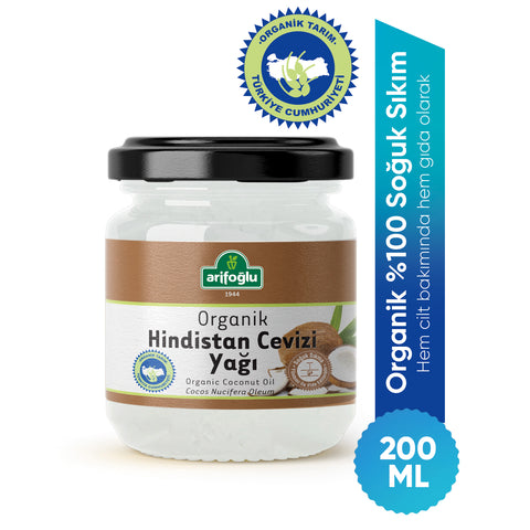 Arifoğlu Organik Hindistan Cevizi Yağı 200ml