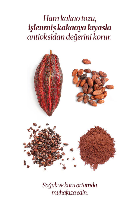 Ham Kakao Tozu 140 gr. Doğal ve Katkısız