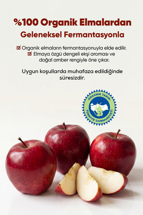 Arifoğlu Organik Elma Sirkesi 500ml - Arifoğlu Online