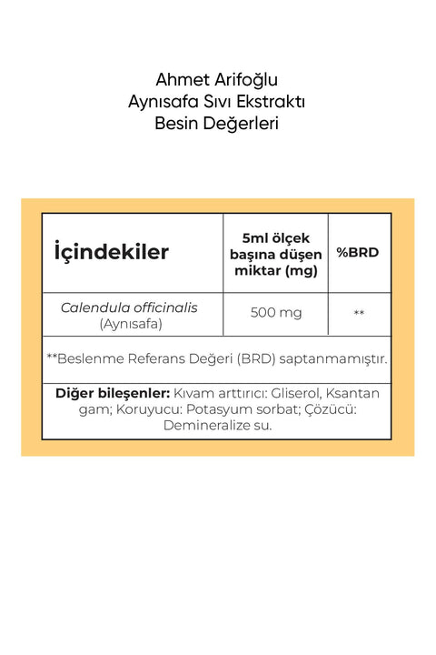 Ahmet Arifoğlu Aynı Safa Ekstraktı 225 ml