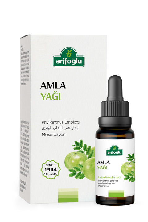 Arifoğlu %100 Saf Ve Doğal Amla Yağı 10 ml - Arifoğlu Online