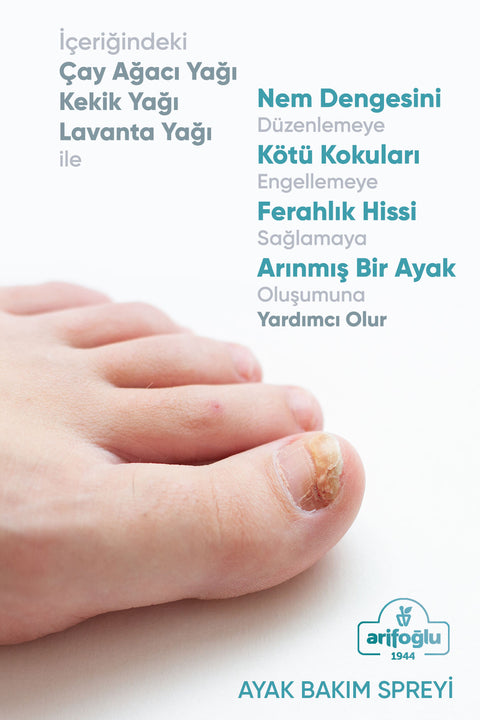 Arifoğlu Ayak Bakım Spreyi 30 ml. - Arifoğlu Online