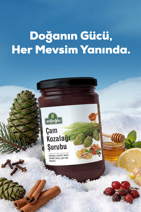 Arifoğlu Çam Kozalağı Şurubu 660ml - Arifoğlu Online