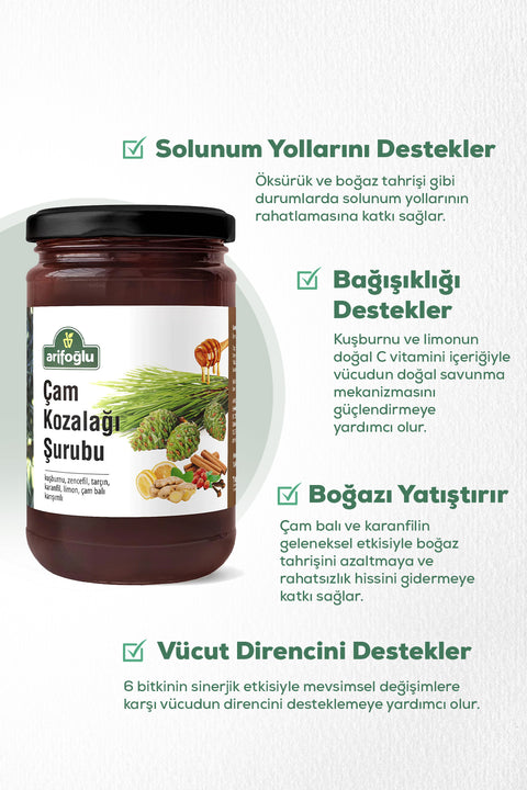 Arifoğlu Çam Kozalağı Şurubu 660ml - Arifoğlu Online