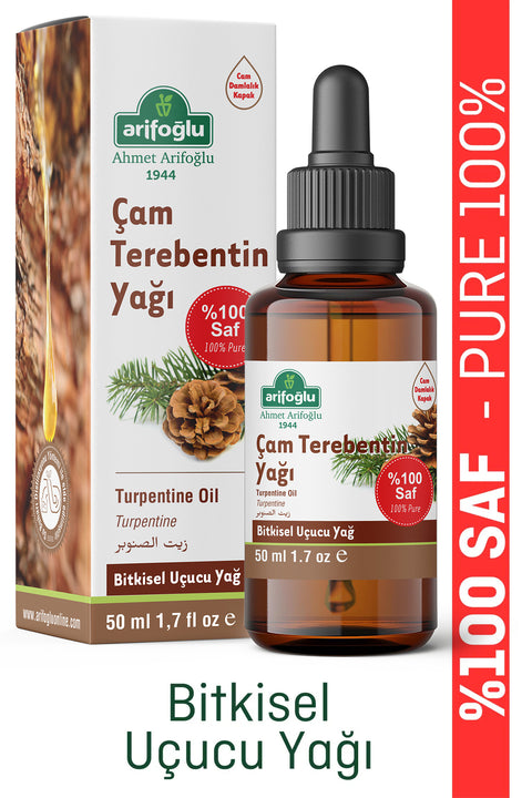 Arifoğlu Çam Terebentin 50 ml %100 Saf Pine Turpentine