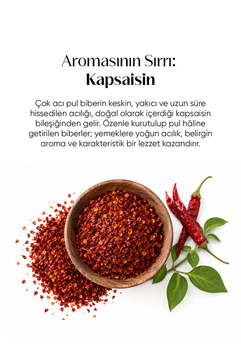 Arifoğlu Çok Acı Pul Biber 110gr - Arifoğlu Online