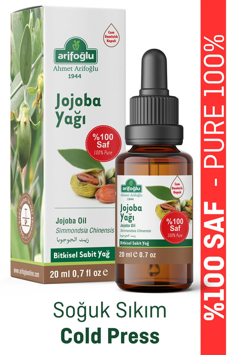 Arifoğlu Jojoba Yağı 100% Saf ve Doğal 20 ml