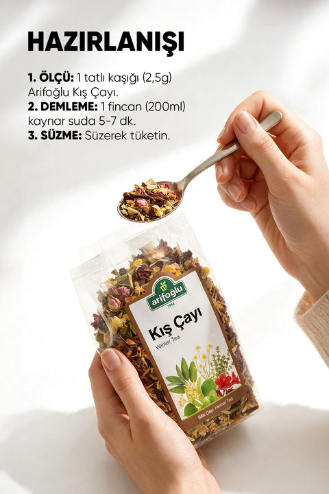 Arifoğlu Kış Çayı 100gr - Arifoğlu Online