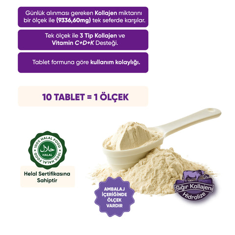Arifoğlu Collagen Peptides (Kolajen) 300 gr Takviye Edici Gıda - Arifoğlu Online