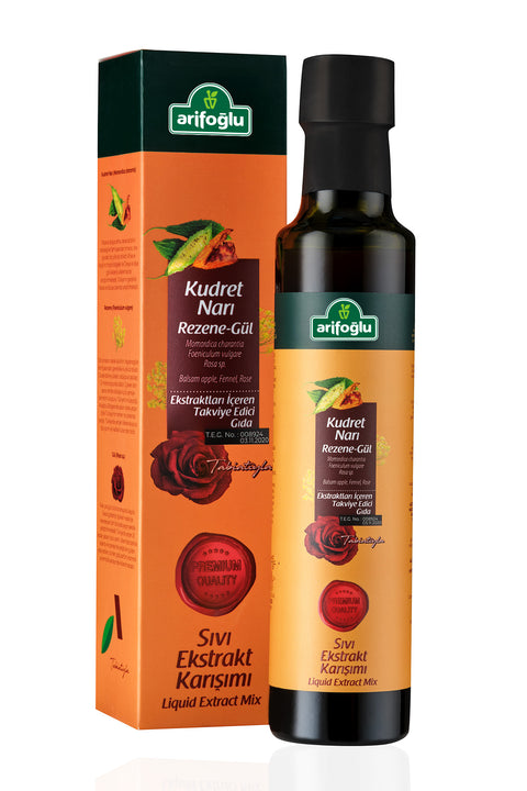 Arifoğlu Kudret Narı Rezene Gül Sıvı Ekstraktı 225ml