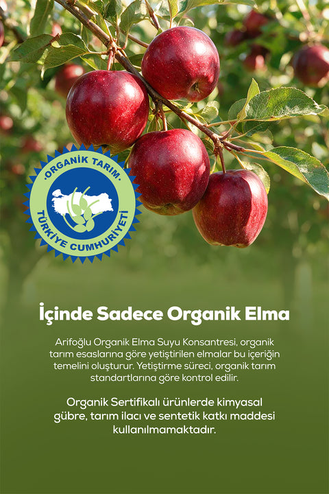 Organik Elma Suyu Konsantresi 325 gr.