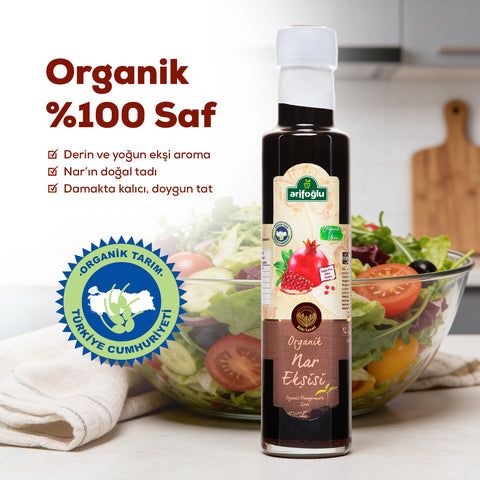 Arifoğlu Organik Nar Ekşisi 250ml - Arifoğlu Online
