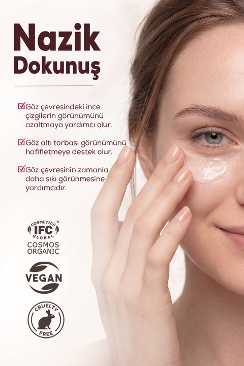 Arifoğlu Organik Göz Çevresi Kremi 30ml - Arifoğlu Online
