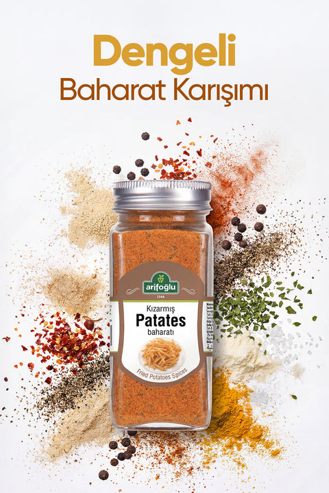 Arifoğlu Kızarmış Patates Baharatı Cam Şişe 75gr