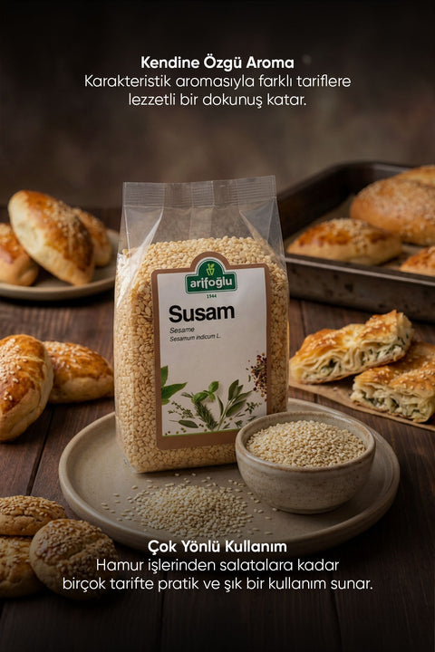 Susam Kavrulmuş 120 gr. - Arifoğlu Online