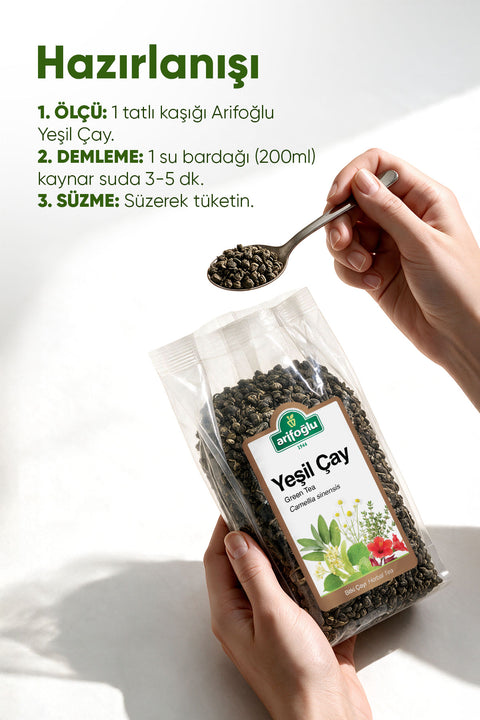 Arifoğlu Yeşil Çay 150gr - Arifoğlu Online