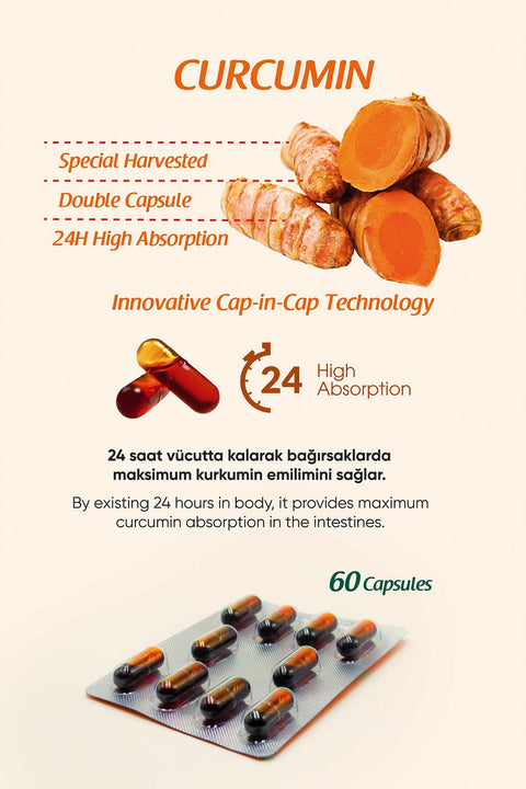 Ahmet Arifoğlu Curcumin 60 Tablet