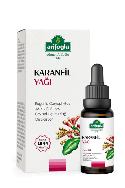 Arifoğlu 100 % reines und natürliches ätherisches Nelkenöl 10 ml