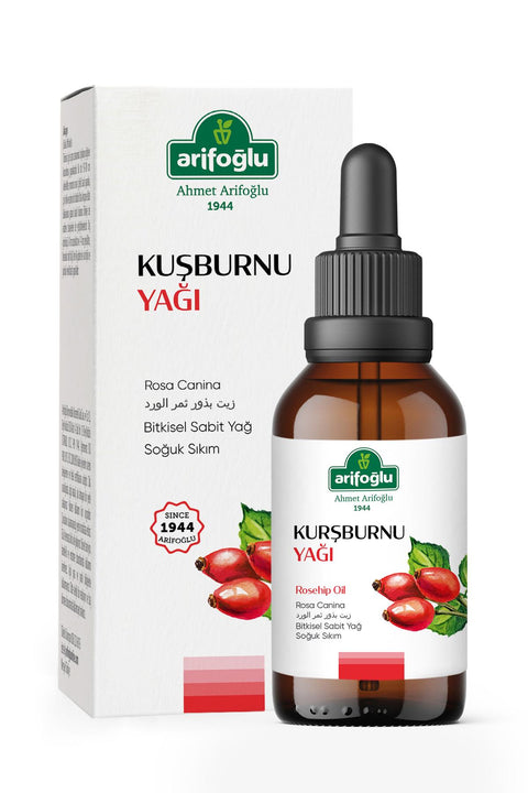 Arifoğlu %100 Saf Ve Doğal Kuşburnu Yağı 50 ml - Arifoğlu Online