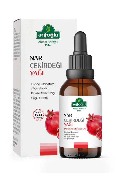 Arifoğlu 100 % reines und natürliches Granatapfelkernöl 50 ml