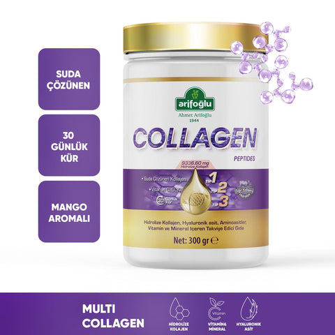 Arifoğlu Kollagenpeptide (Kollagen) 300 gr Nahrungsergänzungsmittel