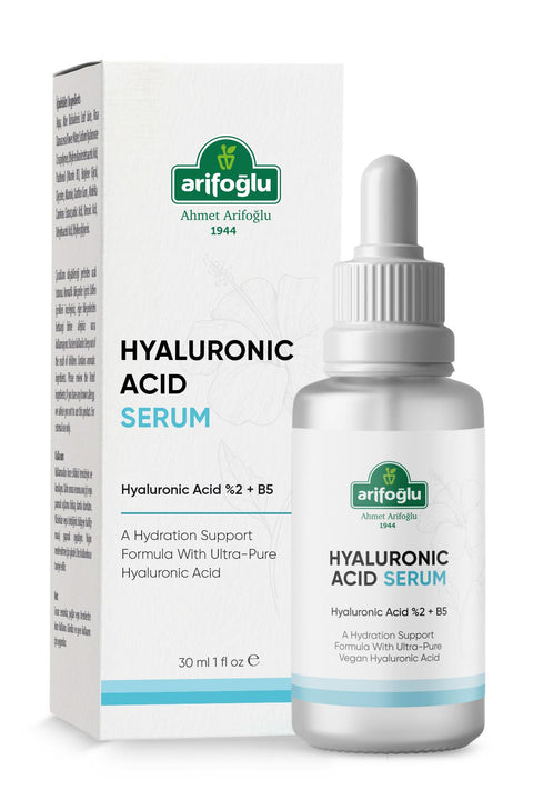 Arifoğlu Hyaluronic Acid Serum 30 ml (Nemlendirici Canlandırıcı Dolgunlaştırıcı) Hyaluronıc Acid %2 + B5