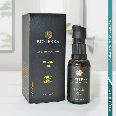 Bioterra Organik Beard Oil Sakal Bakım Yağı 30ml