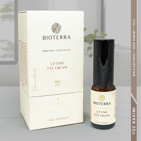 Bioterra Organik Lifting Eye Cream 15ml Sıkılaştırıcı Göz Kremi