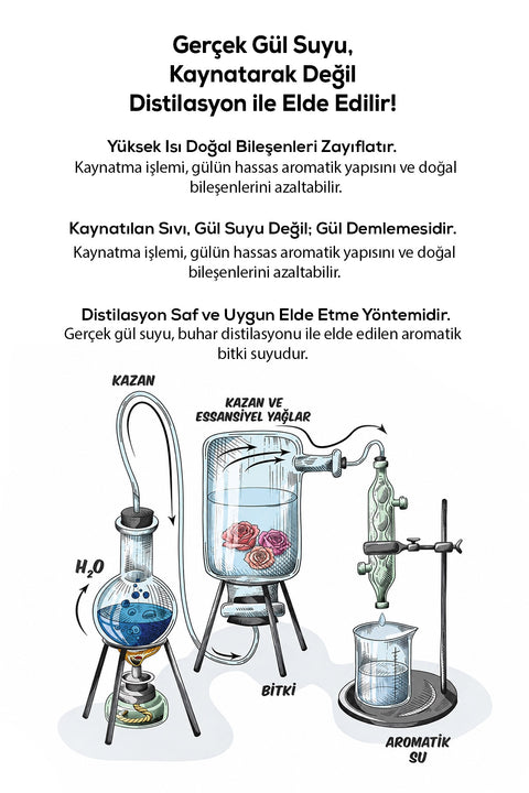 Arifoğlu Gül Suyu (Hidrosol) Gözenek Sıkılaştırıcı Sprey 100ml - Arifoğlu Online